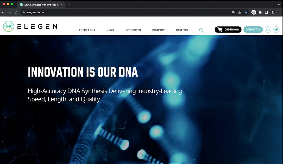 Elegen Home Page